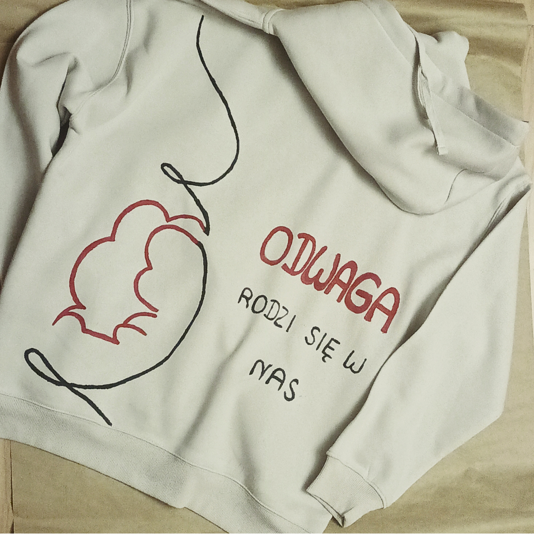 Odwaga rodzi się w nas.