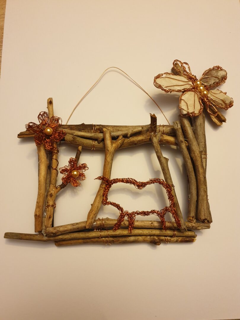 Ozdobna Ramka "Naturalny Żubr"