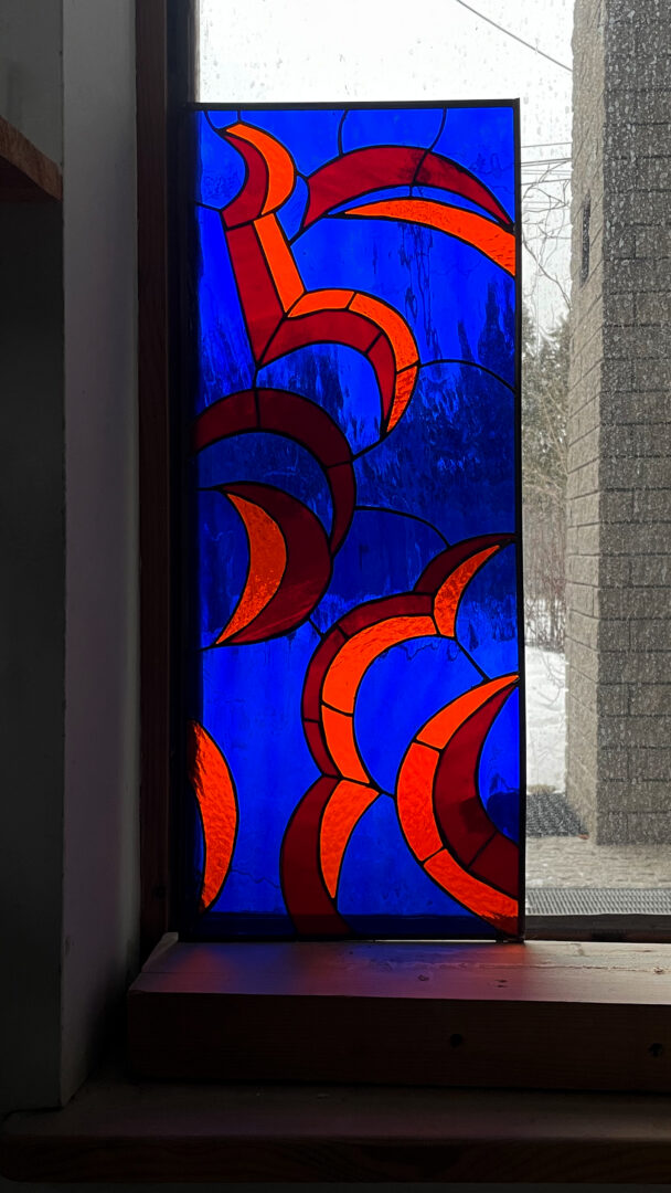 WITRAŻ w technice tiffany