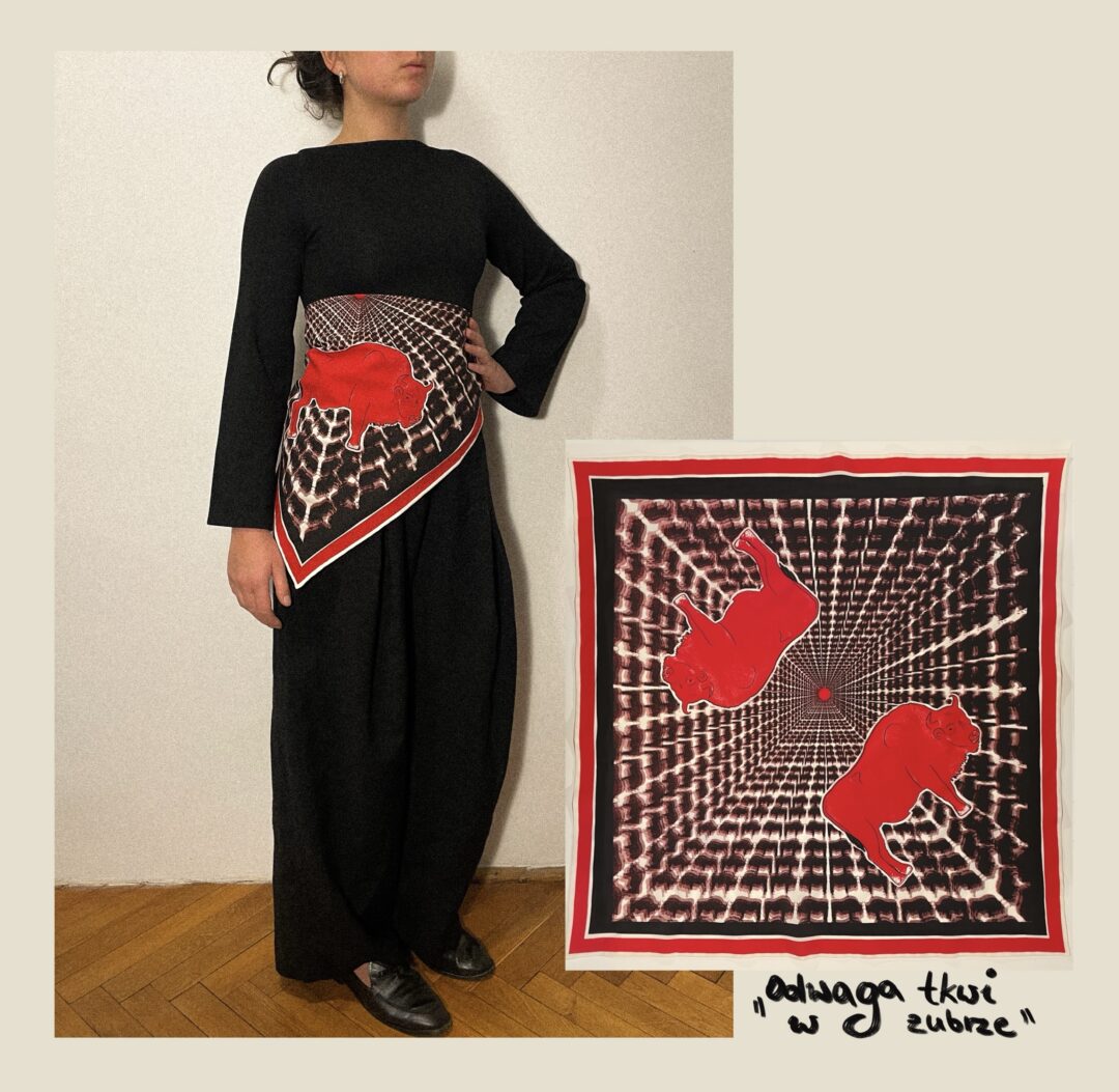 „Odwaga tkwi w żubrze”