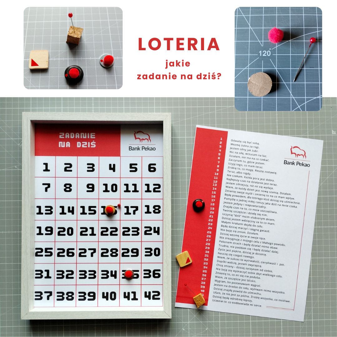 LOTERIA - jakie zadanie na dziś?