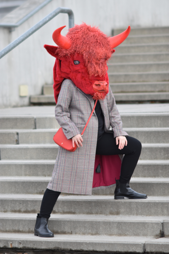 NIE BÓJ SIĘ POKAZAĆ – maska czerwonego żubra