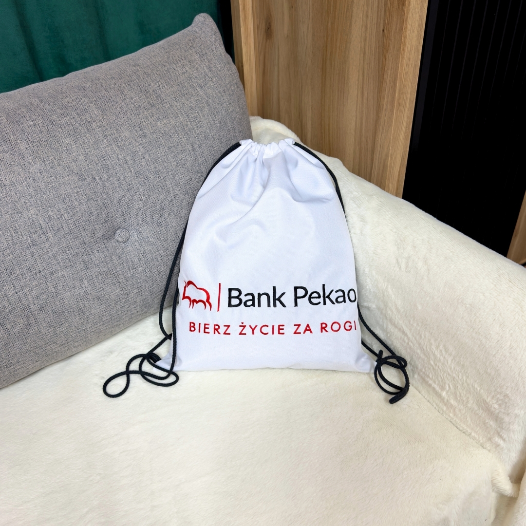 Worek z żubrem gotowy na przygodę