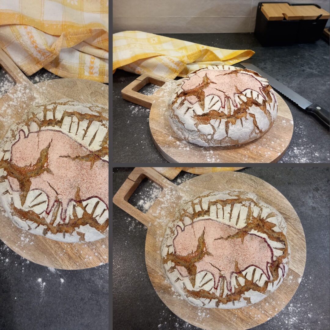 Król lasu na rzemieślniczym wypieku