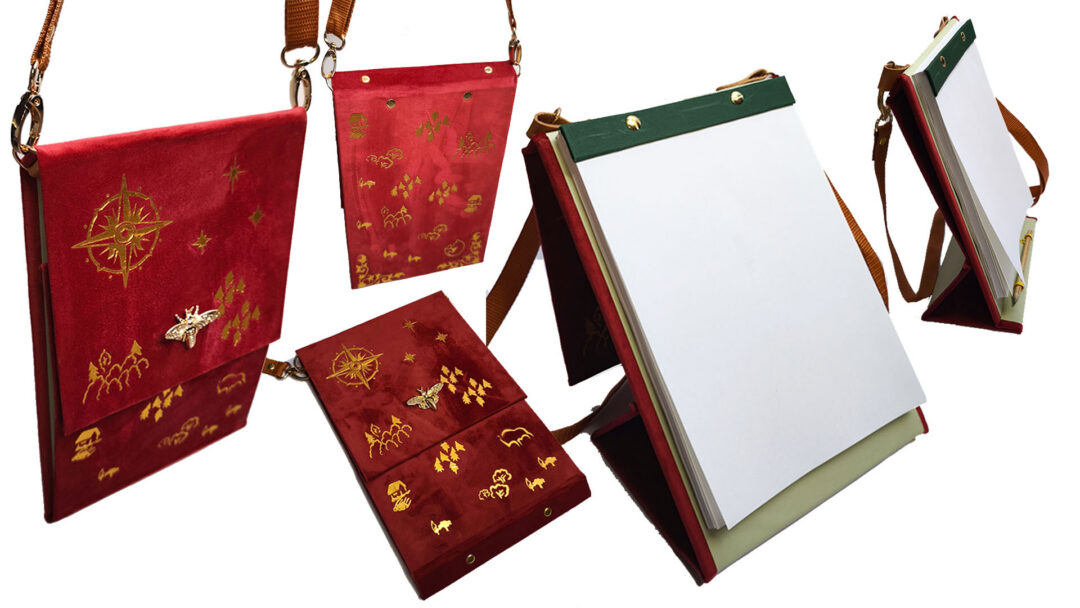 Szkicownik Plenerowy - przenośna sztaluga, którą zabierzesz wszędzie