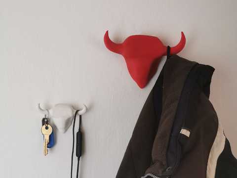 Haczyk na ścianę Pekao "Rogacz"