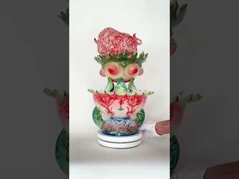 Obiekt - Wazon ceramiczny - "Growing" / "Wzrastanie"