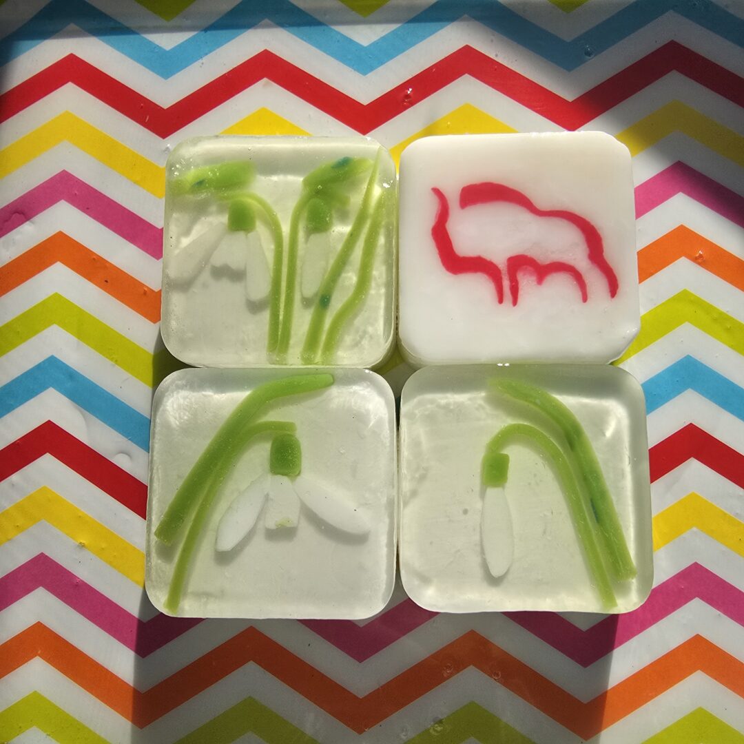 Mydlane przebiśniegi