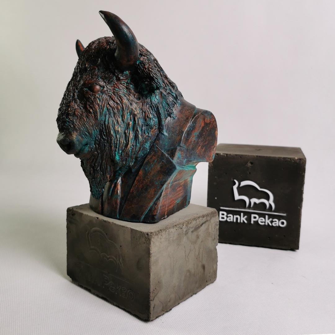 Statuetka Bank Pekao S.A.