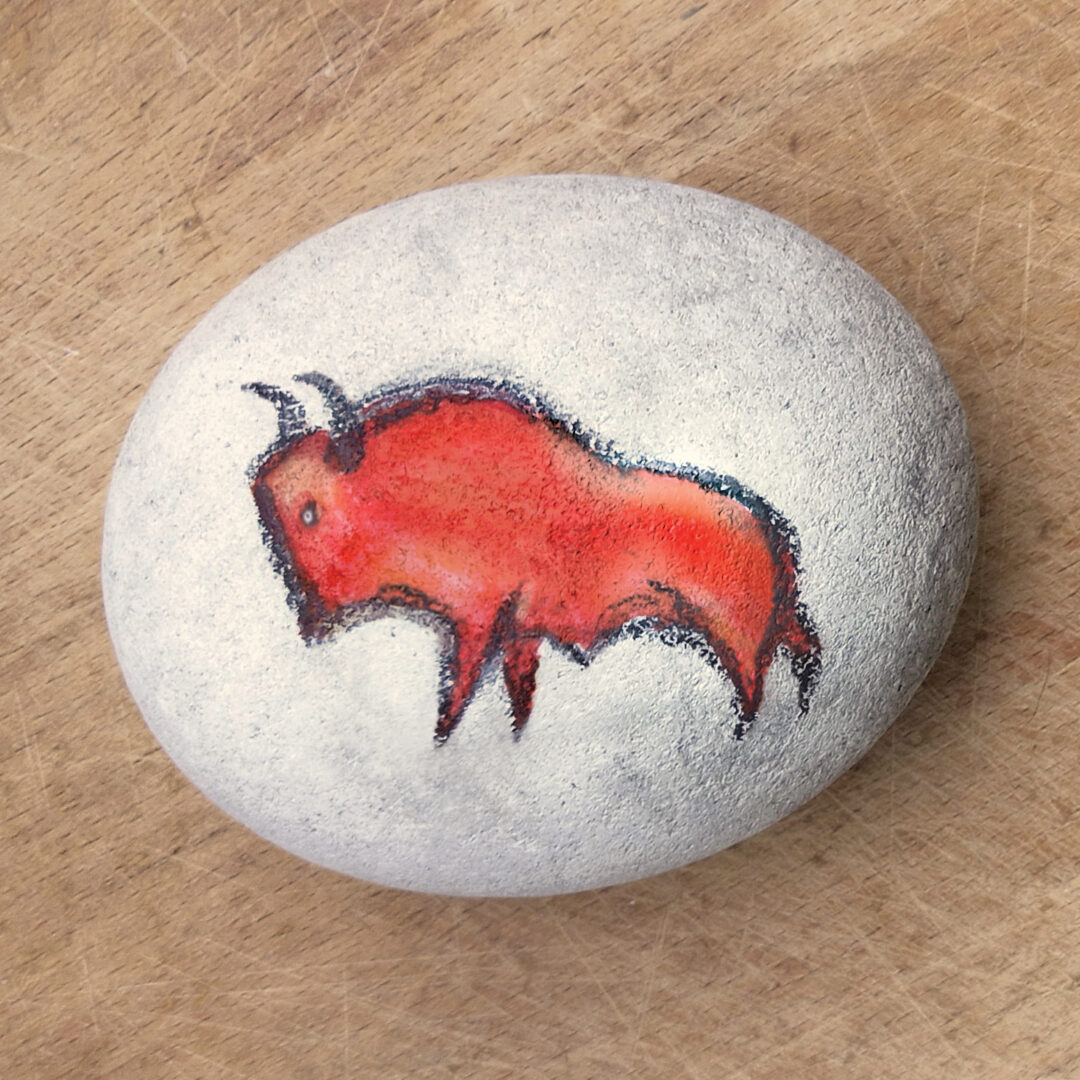 Siła pradawnego żubra zaklęta w kamieniu