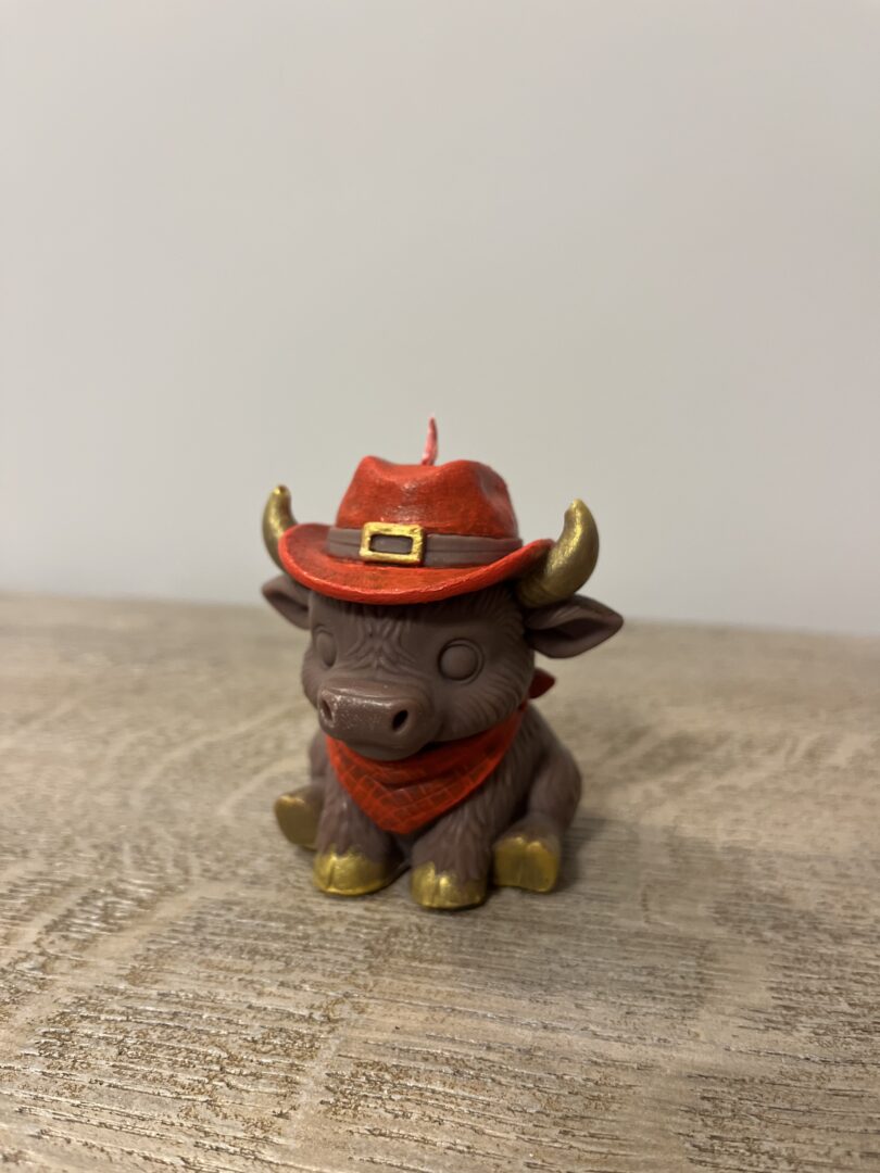 Ręcznie odlewana świeca z wosku sojowego