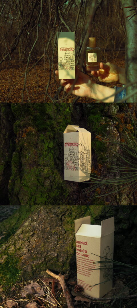 Perfumy Symbioza. Odważ się wejść do lasu.