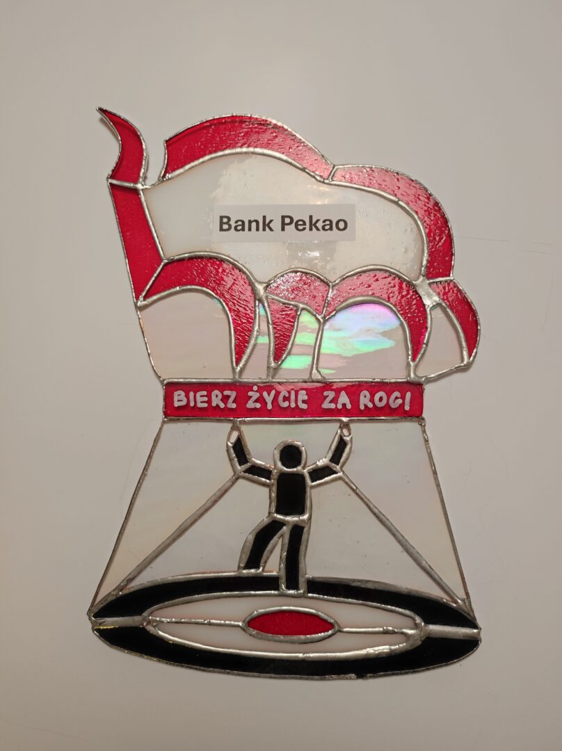 "Odważ się spełnić marzenia", Witraż Tiffany